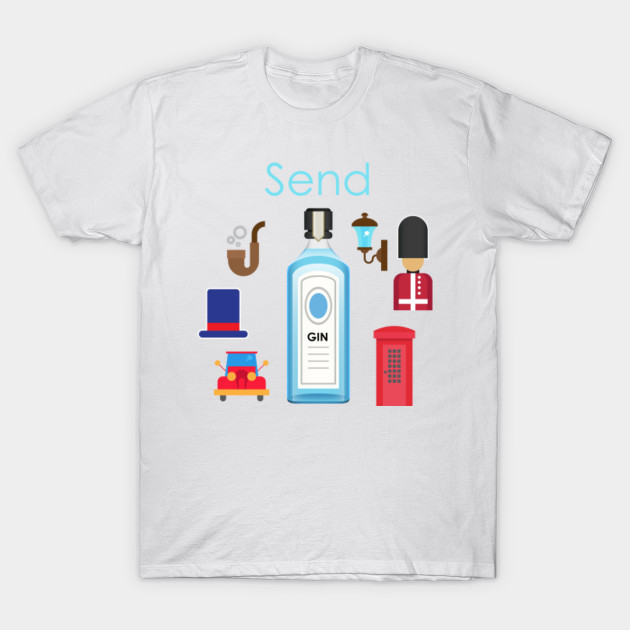 Send Gin British Edition T-Shirt-TOZ